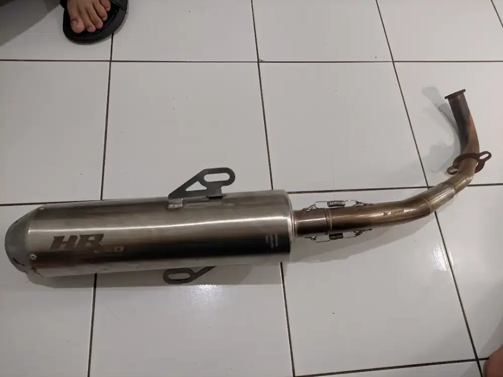 Dijual knalpot std racing merk HR Speed original buat aerox new/alpha