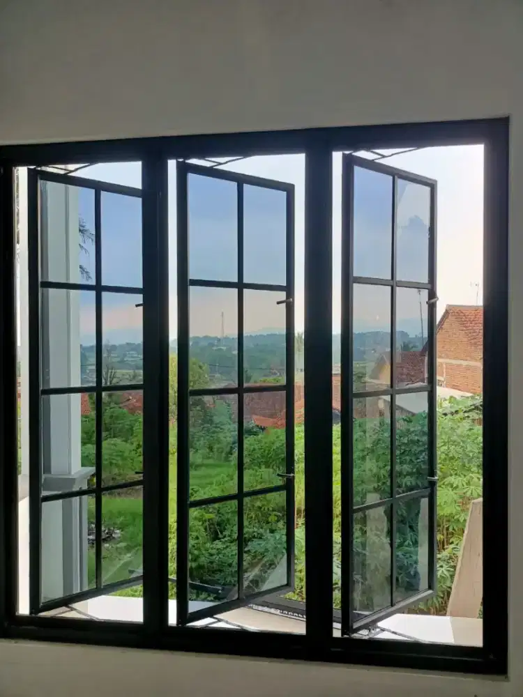 Menerima pemasangan kusen pintu dan jendela aluminium