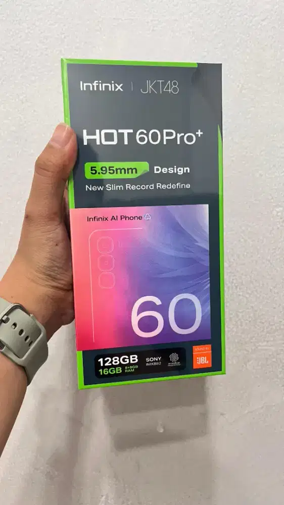 Infinix Hot 60 pro plus Ram 8/128 layar curved