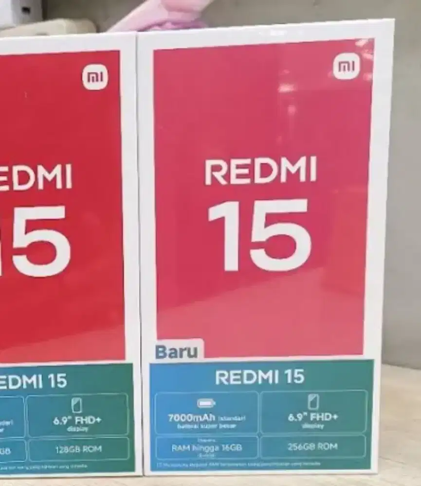 Xiaomi redmi 15 ram 8gb 256gb