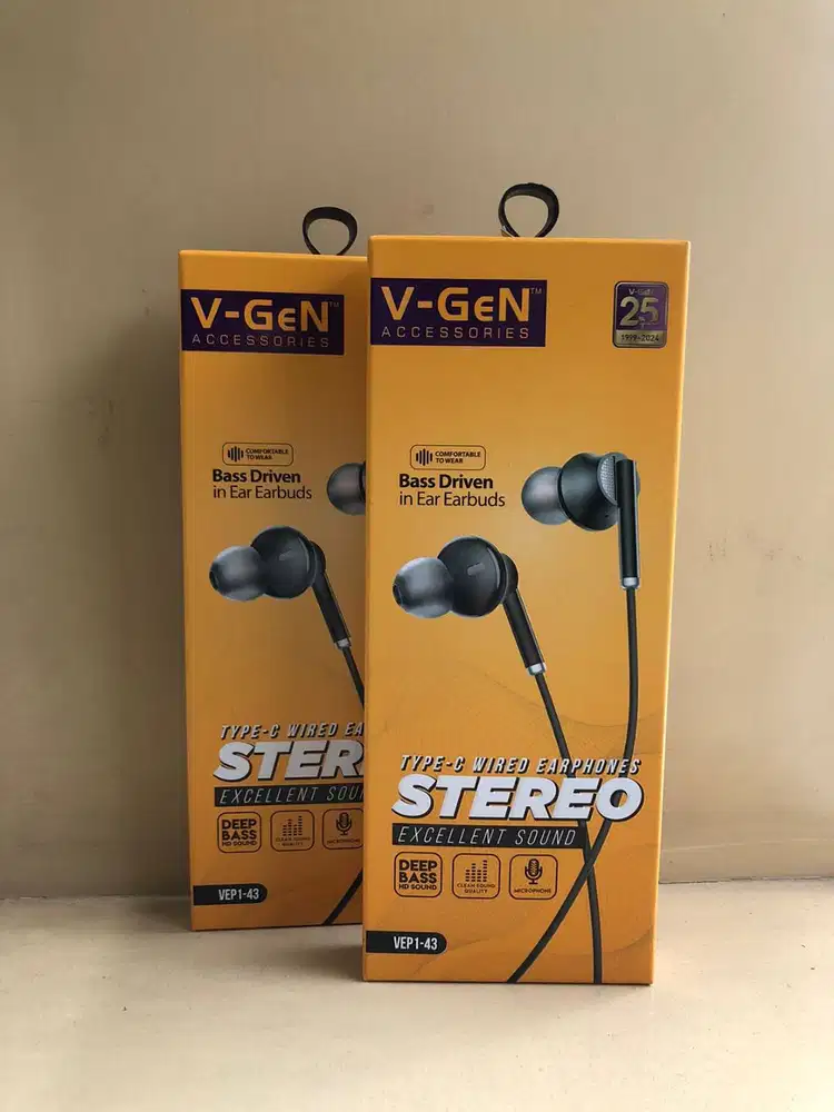V-GEN VEP1-43 In Ear Wired Earphone Type-C