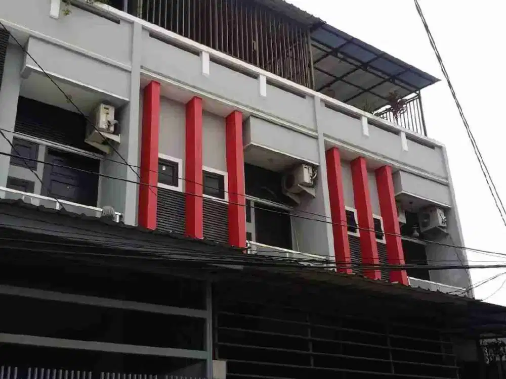 Rumah 2 lt Abu Merah Jelambar Jakarta Barat Dkt Kavling Polri