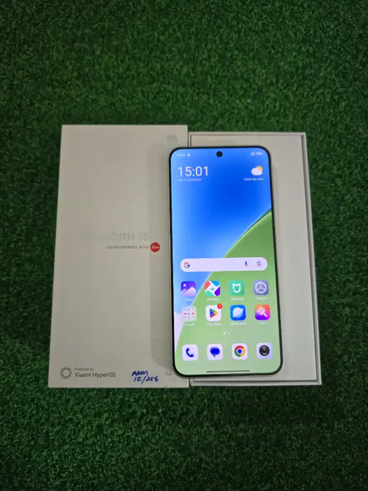 Xiaomi 15 5G Green 12/256gb Mulus Normal