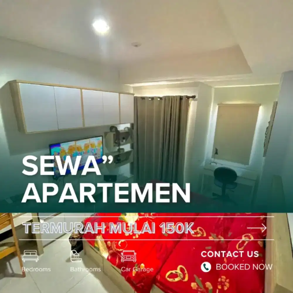 Sewa apartemen Harian/Transit BASSURA CITY Aman & Nyaman Termurah