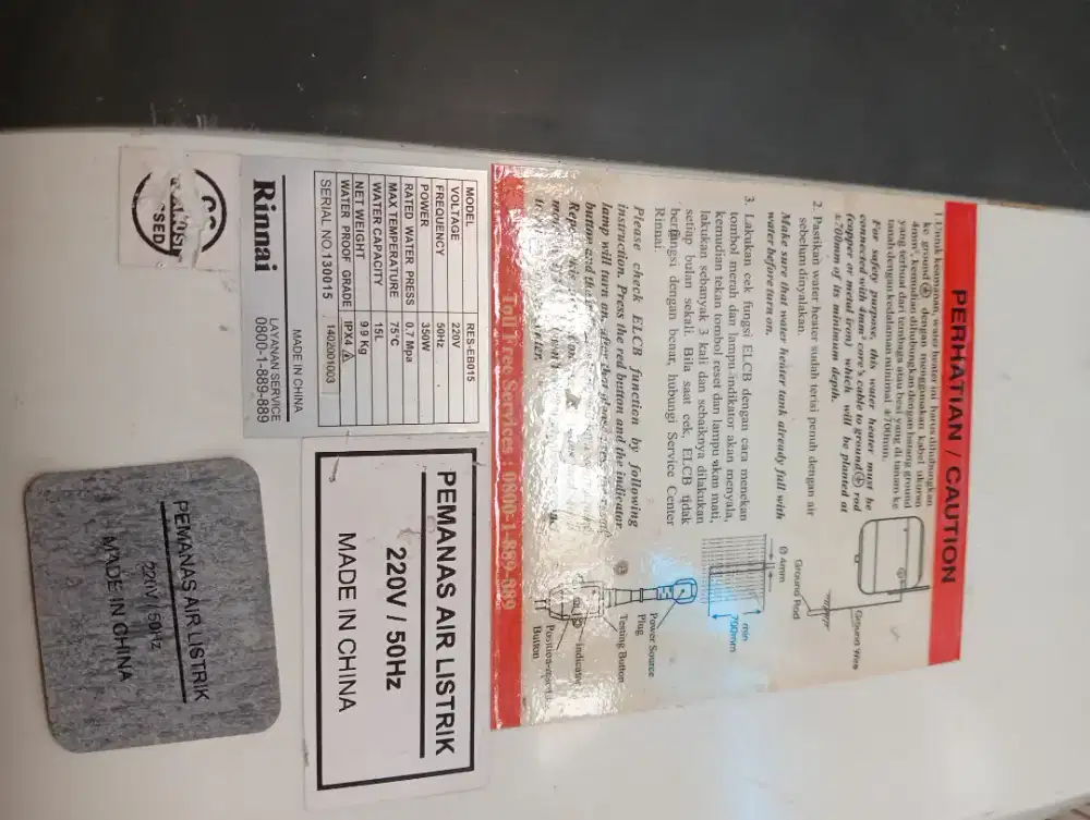 Waterhiter air panas