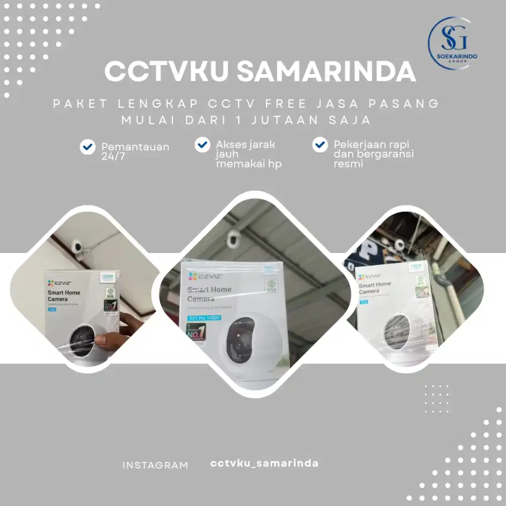 PROMO PAKETAN KAMERA CCTV MEREK EZVIZ TERCANGGIH