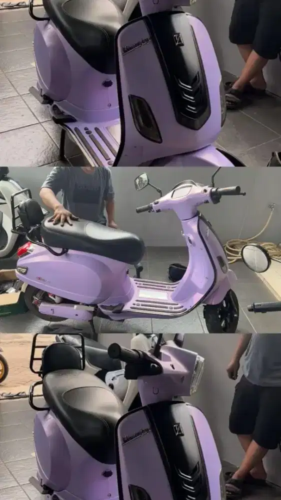 Motor listrik T3S SUPER stnk&bpkb aman, pjk off 1x