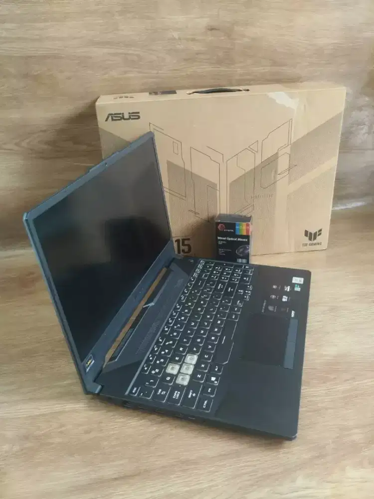 Laptop Gaming Asus TUF Core i5 Gen 10 Ram 16GB Dual VGA Siap pakai
