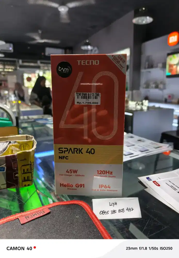 TECNO SPARK 40 8/256 | ATLANTIS DAHSYAT