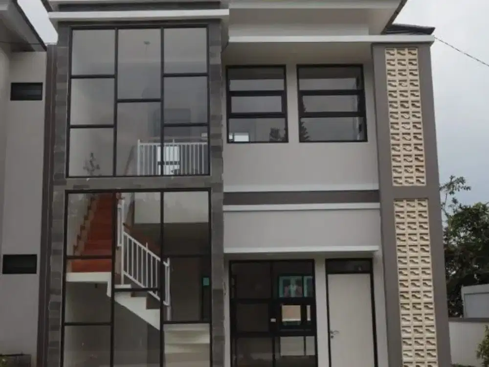 Rumah Modern Hook di Lembang Ref.05118