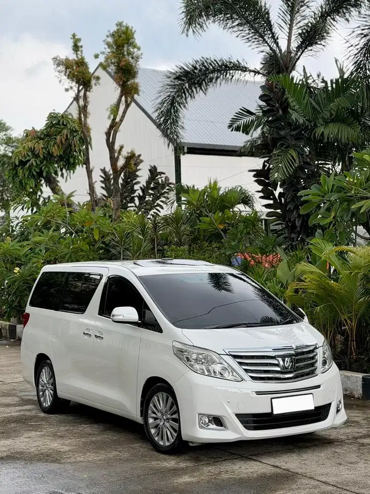{Harga Cash} Toyota Alphard X CBU Sunroof 2.4 A/T 2012 (Facelift)
