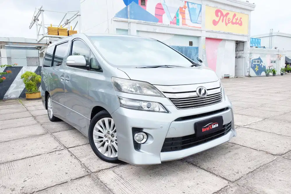 2013 Toyota Vellfire ZG Facelift Pilot seat CBU Antik TDP 78jt
