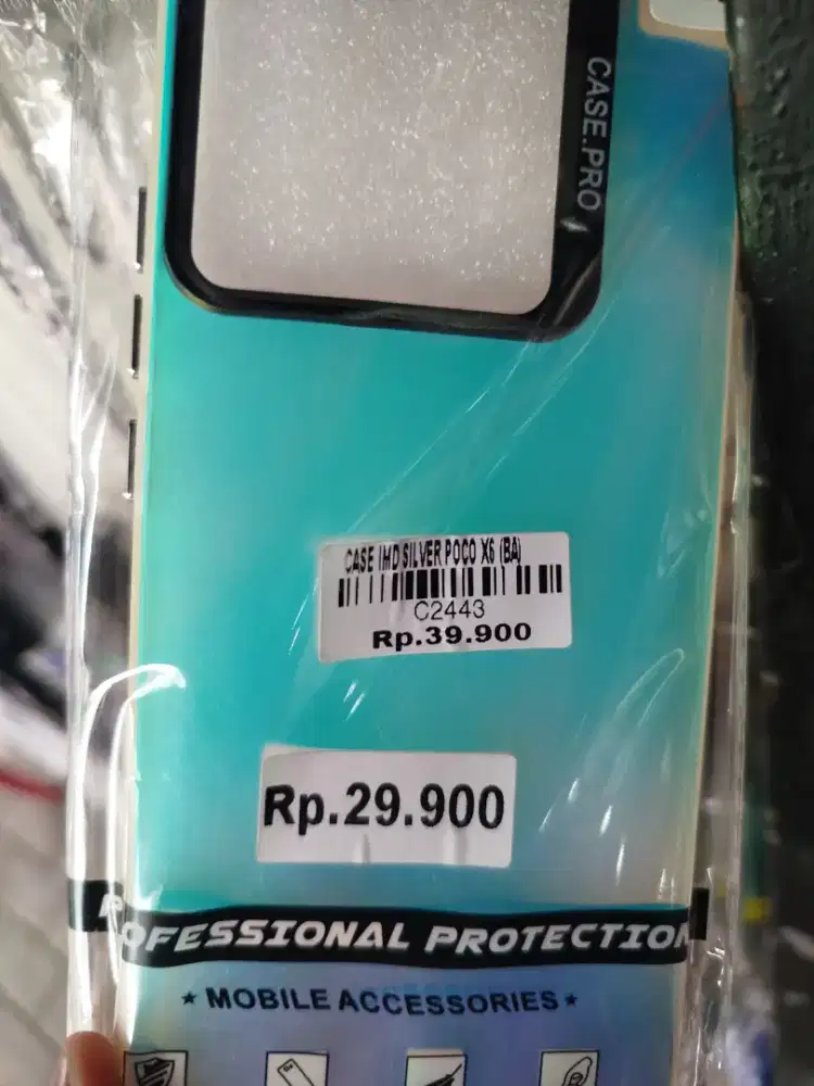 CASE IMD SILVER POCO X6