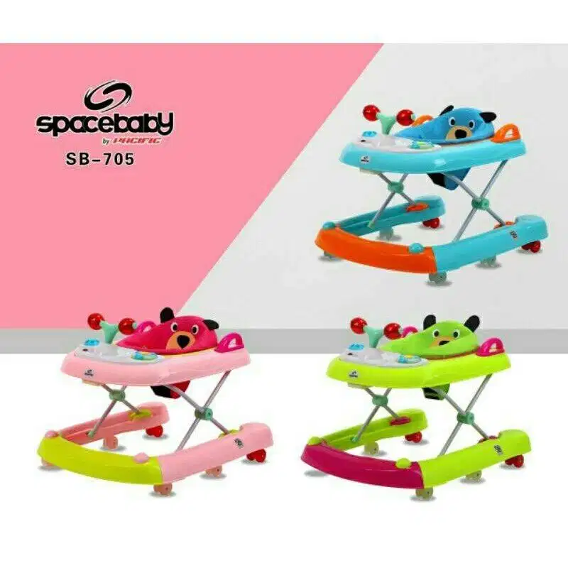 Spacebaby Push Walker 2in1 SB 705