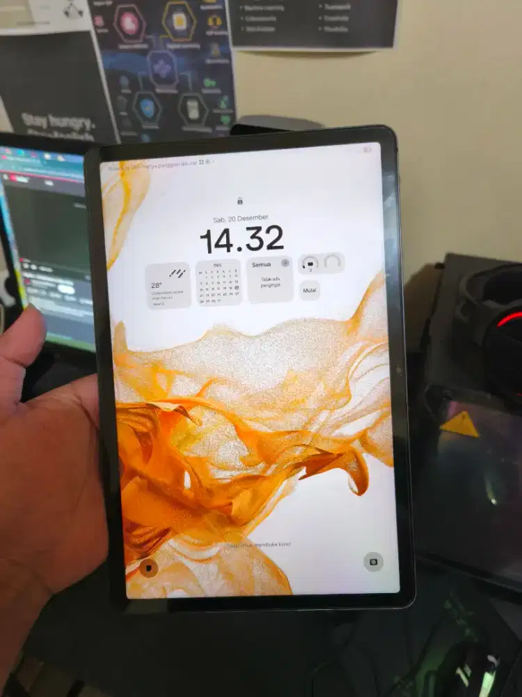 Samsung galaxy tab s8 5G 8/128 seluler