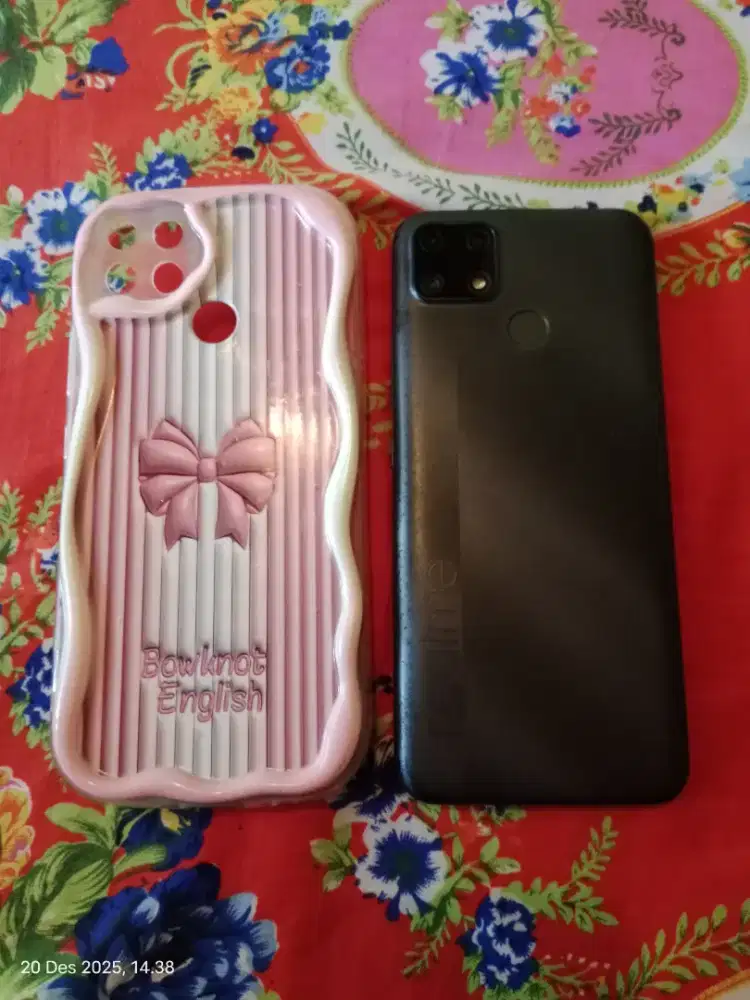 Realme C25 ram 4/64gb mulus dan normal