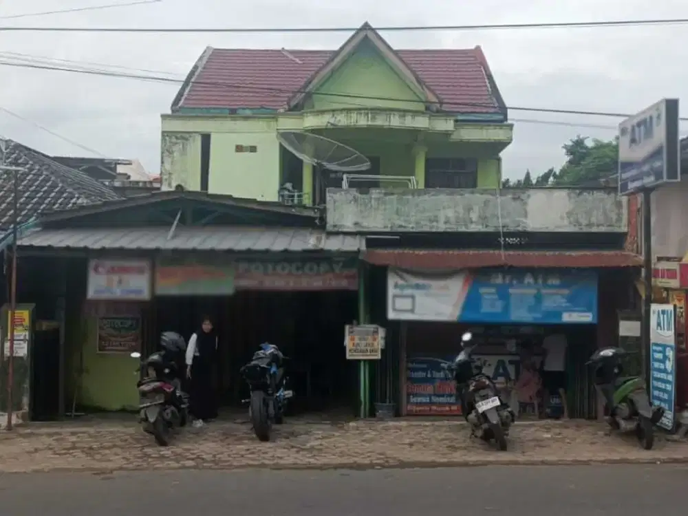 DIJUAL RUMAH 2 LANTAI + KOS + RUKO MASKAREBET PALEMBANG