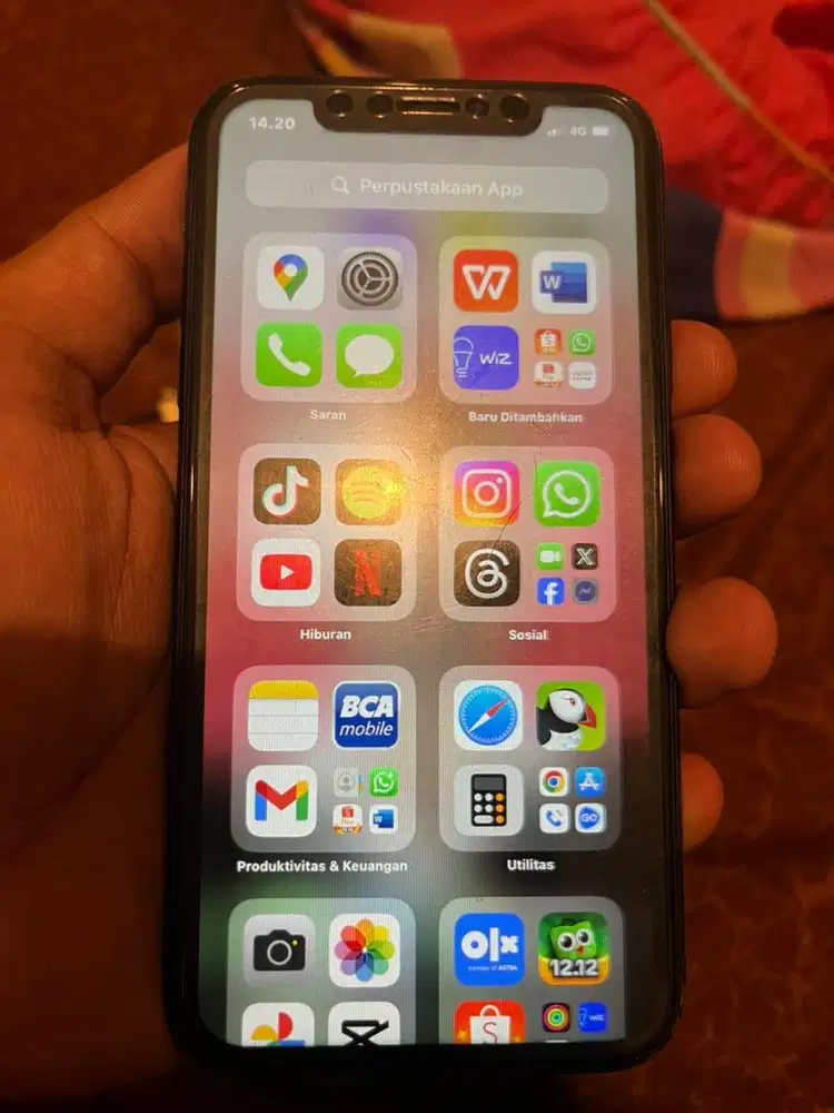Iphone XR 128 GB, fullset all operator, apa adanya