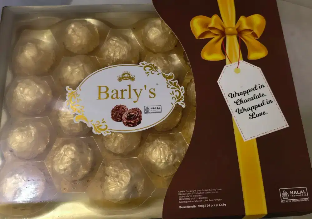 New batch coklat barly's 24pcs exp oktober 2026