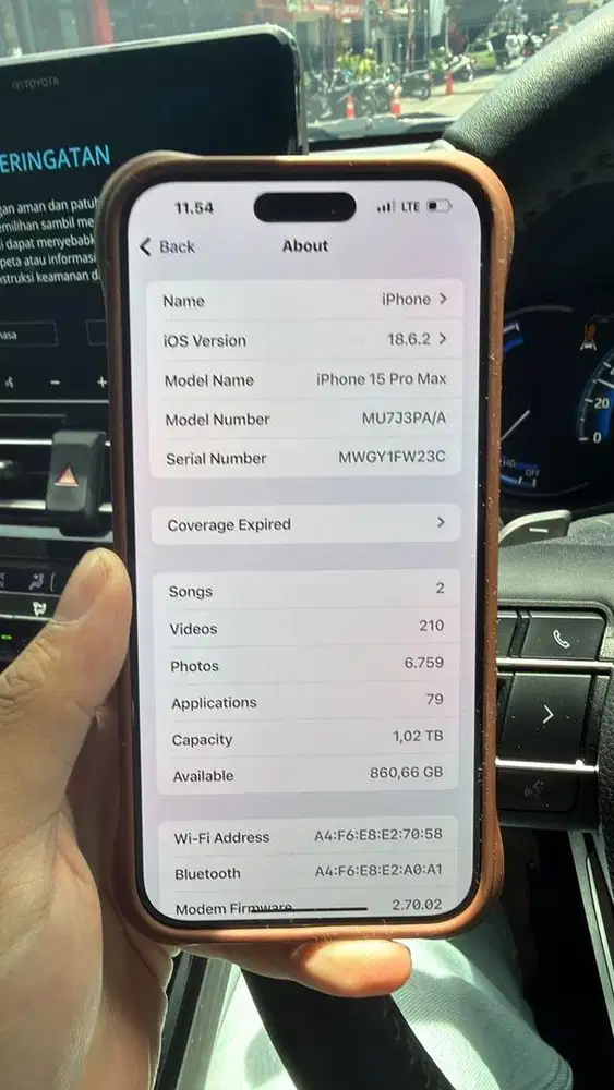 Iphone 15 Pro max promax IBOX 1 TB