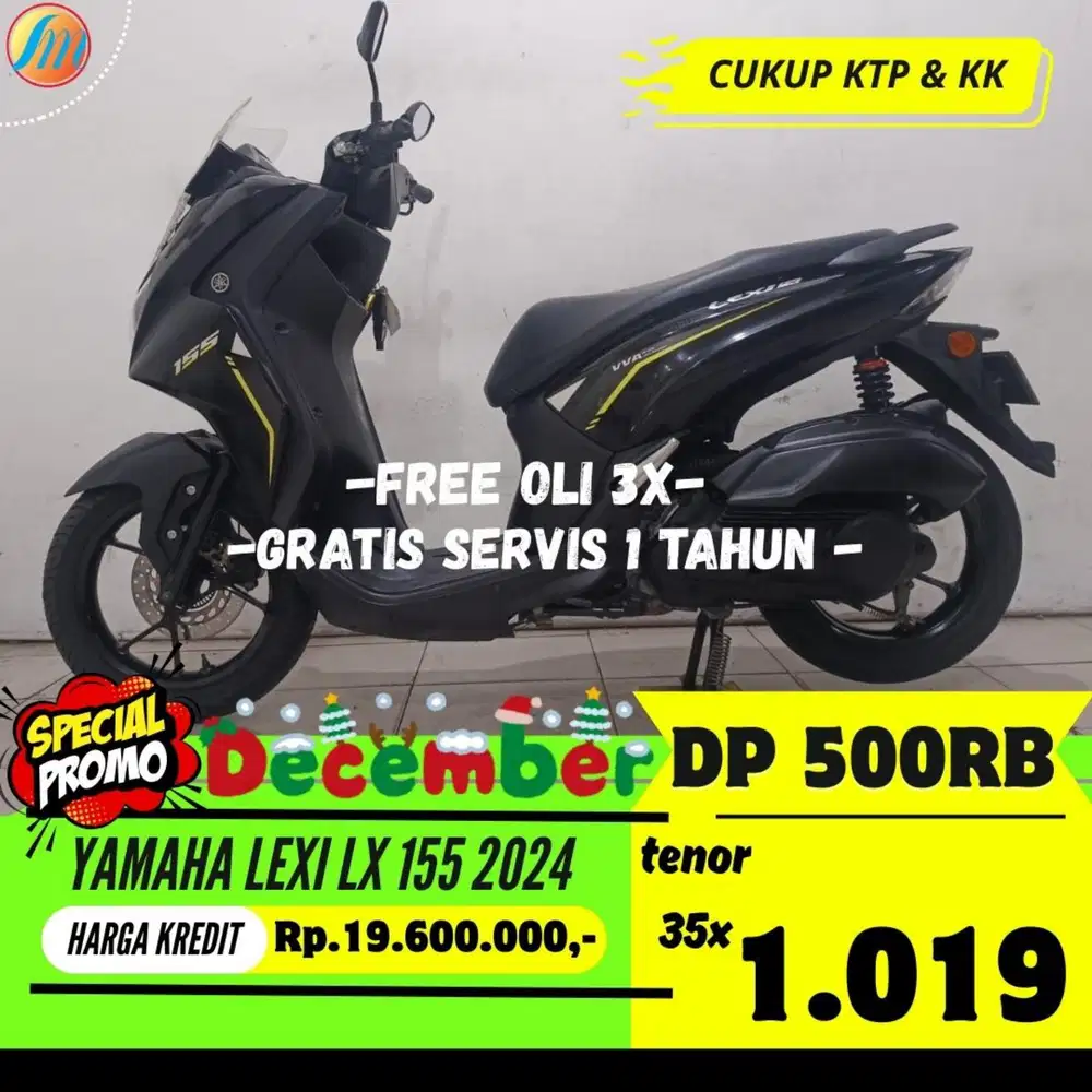 YAMAHA LEXI LX 155 2024 KREDIT DP HANYA 500RIBU ANGSURAN RINGAN