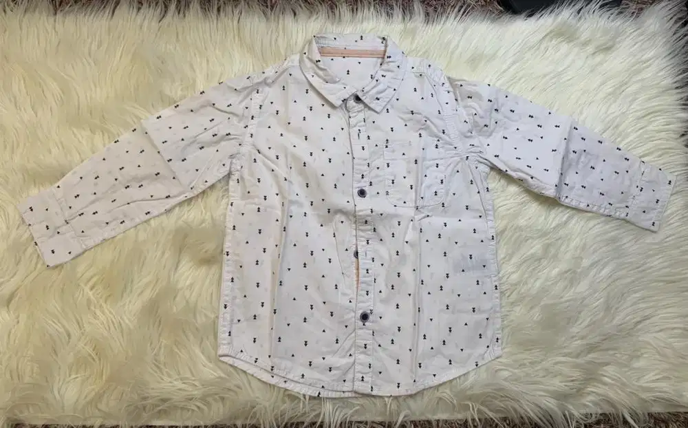 Kemeja anak brand Mothercare (original) Muat usia 2–3 tahun