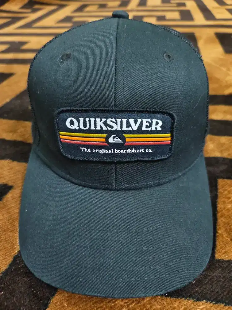Topi jaring  Quick Silver official