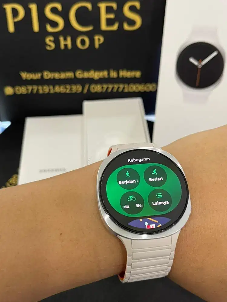 SAMSUNG GALAXY WATCH 8 44MM SEIN RESMI FULSET MULUS