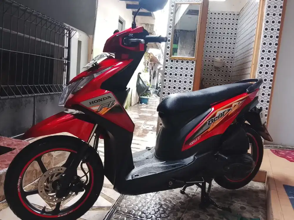 Honda Beat FI Injeksi 2013 Mulus Isi Lengkap