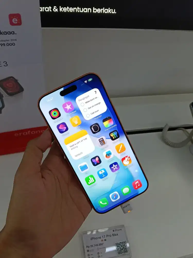 READY IPHONE 17 PRO MAX 8/256GB CASH/KREDIT CICILAN 0% DP 0%