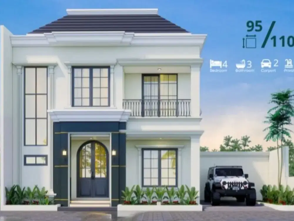 RUMAH 2 LANTAI ONE GATE DEKAT SMA N 1 GODEAN SLEMAN