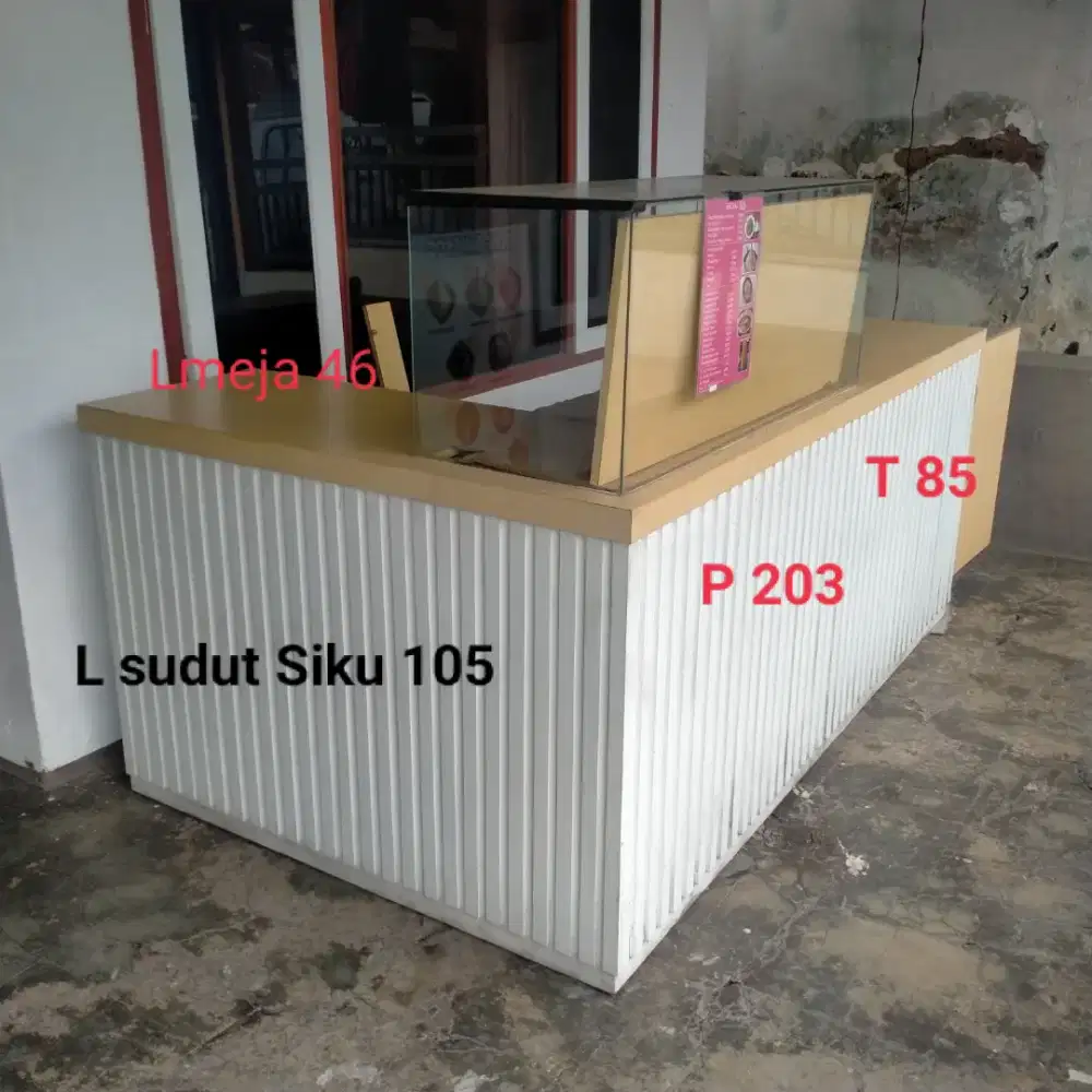 Dijual borongan meja counter es
