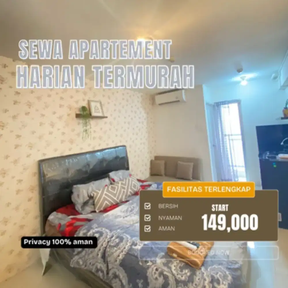 SEWA APARTEMEN HARIAN/TRANSIT EMERALD BINTARO TANGERANG TERMURAH