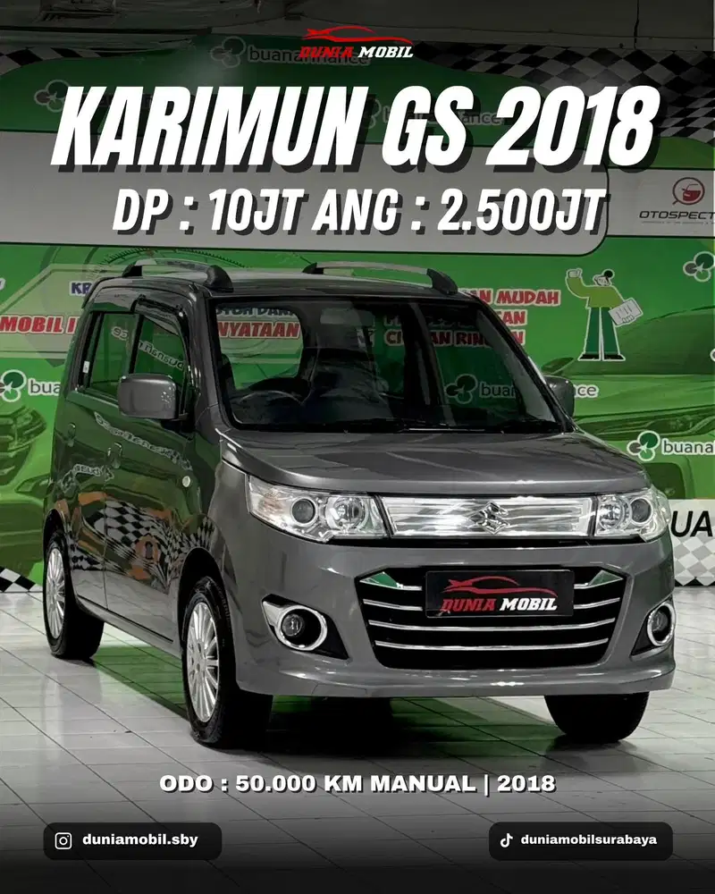 KARIMUN GS MT 2018 KM 50rb Tgn Ke1 Kondisi Seperti Baru Bisa TT 2016
