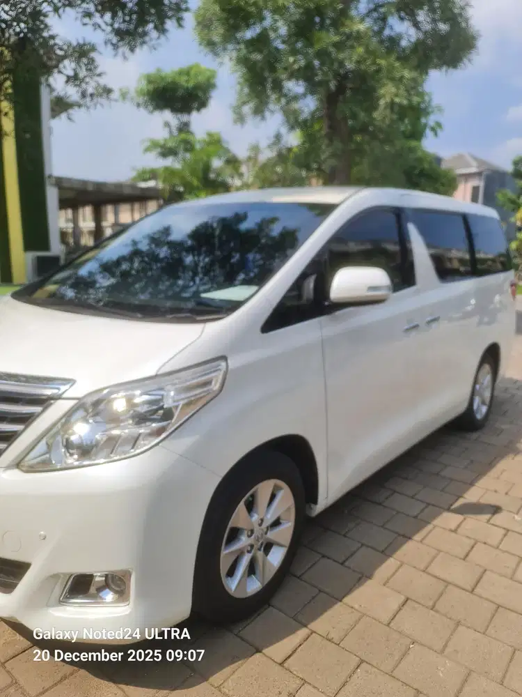 Toyota Alphard X  2012 Bensin