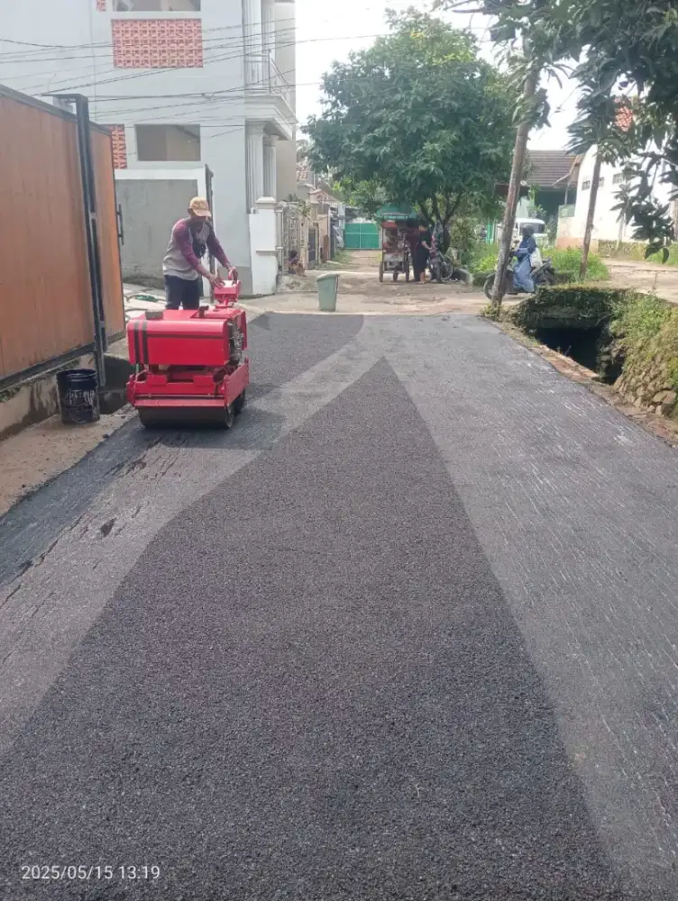 Jasa aspal hotmix murah