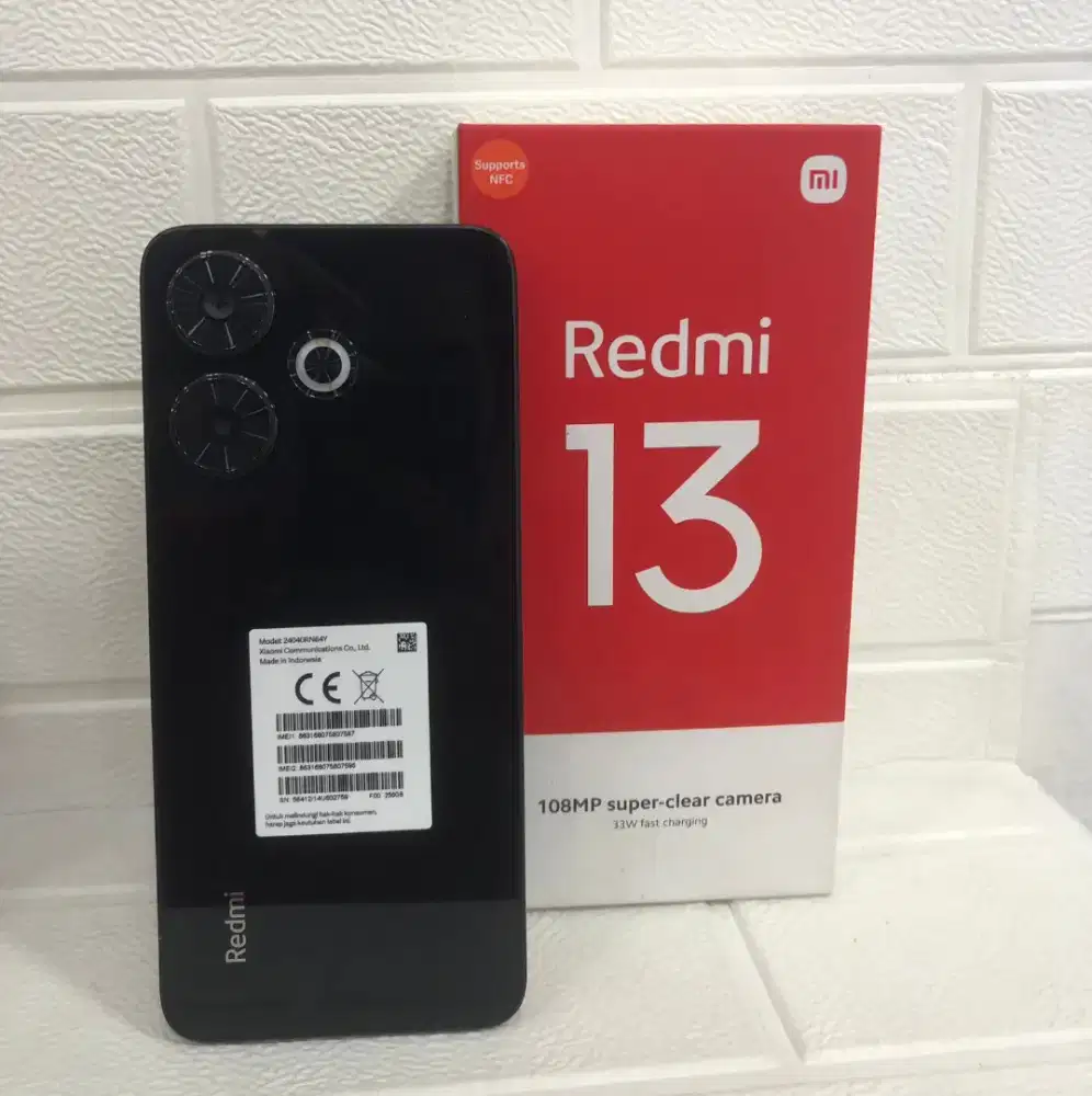 Redmi 13 8/256 grs 06/2026 like new