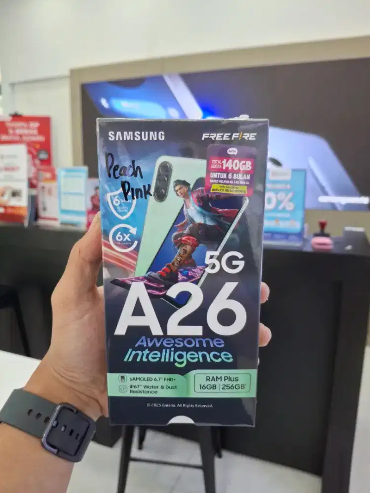 SAMSUNG GALAXY A26 5G GARANSI RESMI