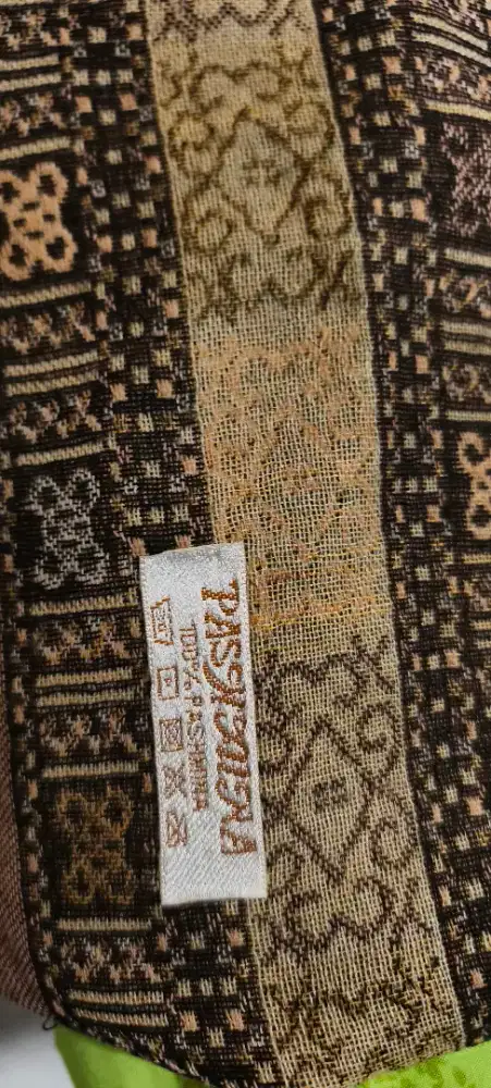 Pashmina original Thailand Bangkok Motif gajah