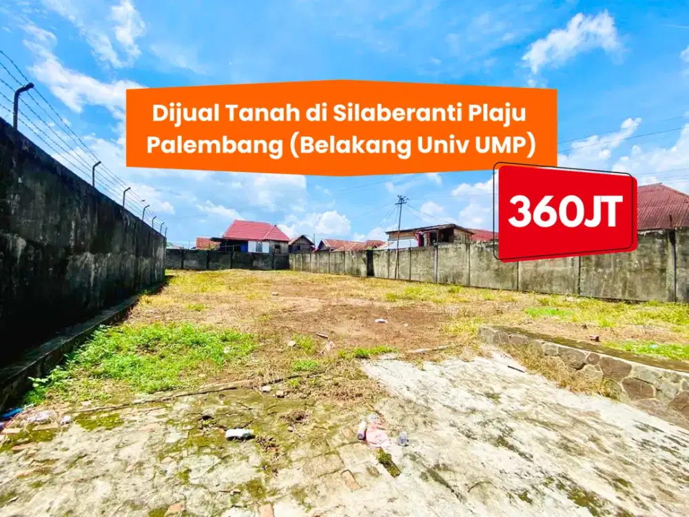 Dijual Tanah di Silaberanti Palembang