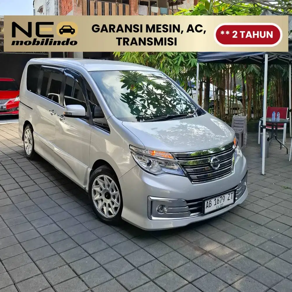 [ Garansi Mesin Matic ] NISSAN SERENA 2.0 HIGHWAY STAR AT 2016 SILVER