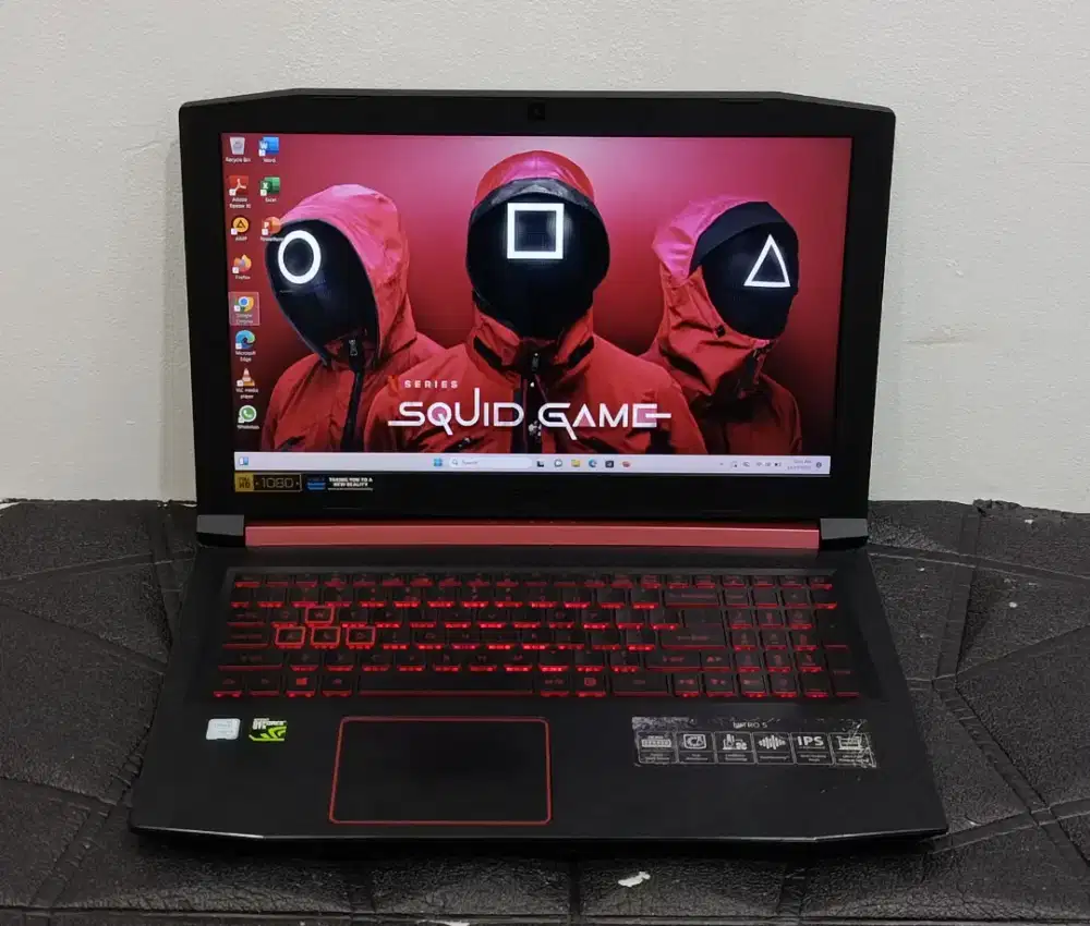 Acer Nitro 5 Core i5-8300H GTX 1050 RAM 8GB SSD 256GB+HDD 500GB