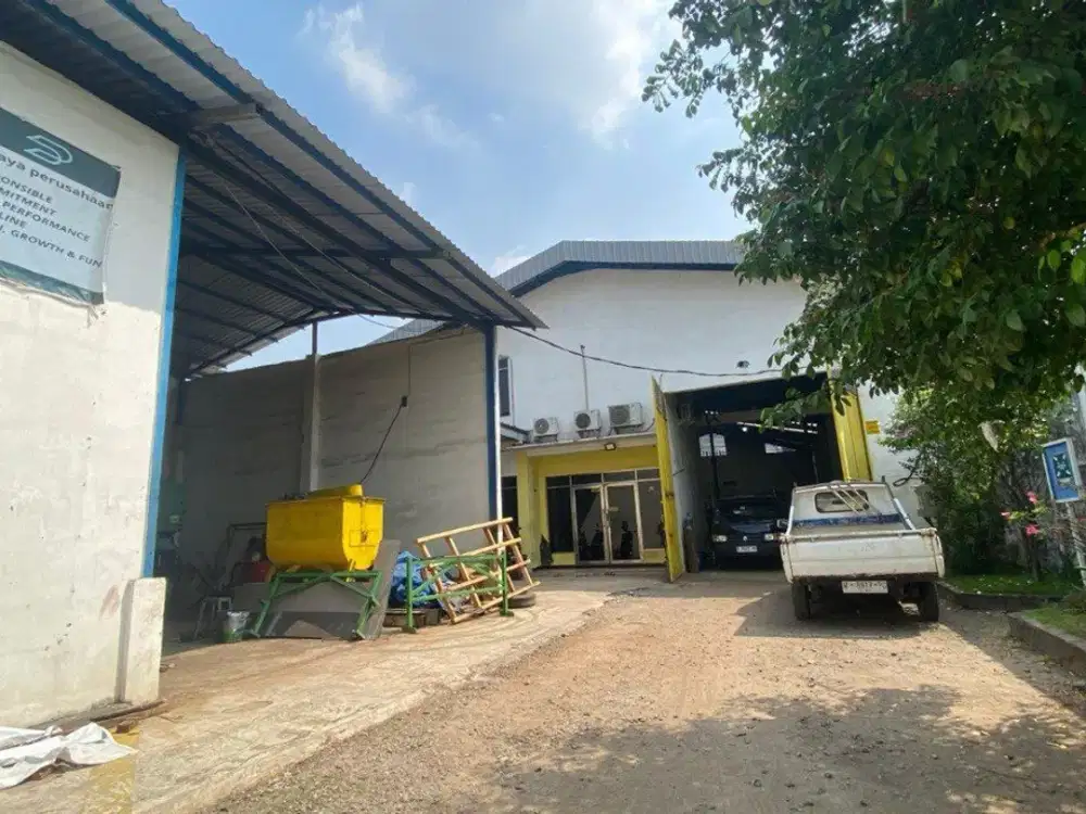 GUDANG / WORKSHOP / PABRIK SIAP PAKAI, LOKASI KRATON, KRIAN
