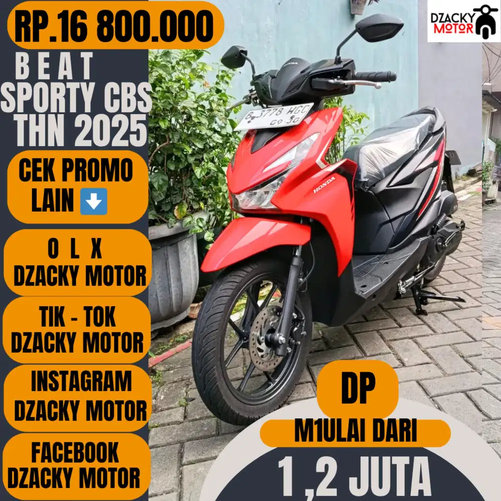 BEAT SPORTY CBS 2025 SECOND LIKE NEW