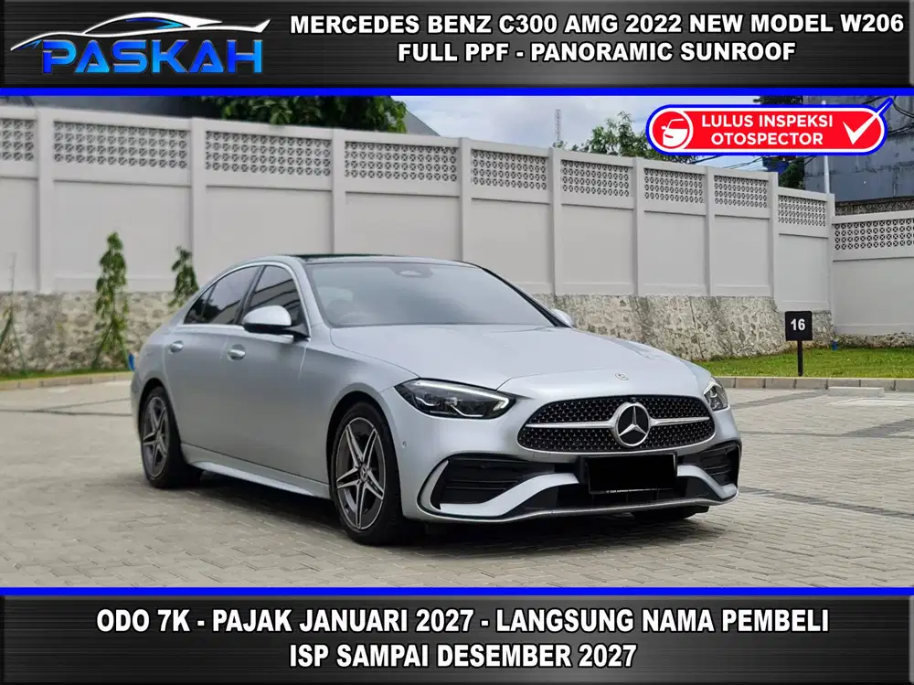 Odo=7K MERCEDES BENZ C300 AMG 2023 FACELIFT MERCY C 300 AMG 2023 2022