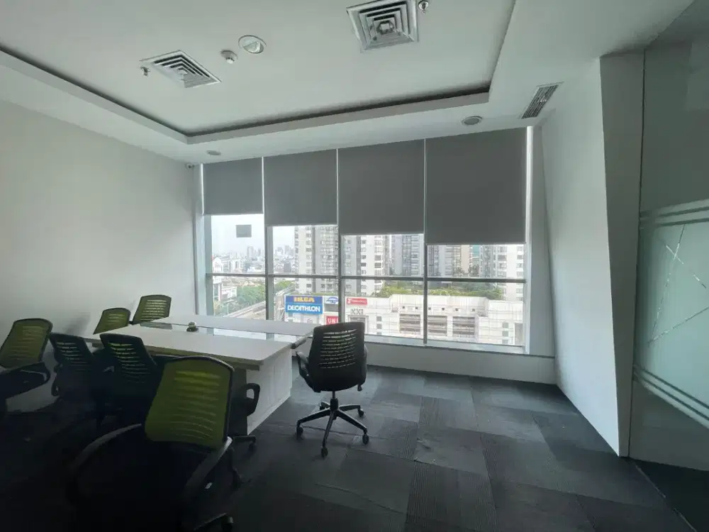 Kantor Di Central Park Jakarta Barat Luas 280 m2 Lokasi Strategis