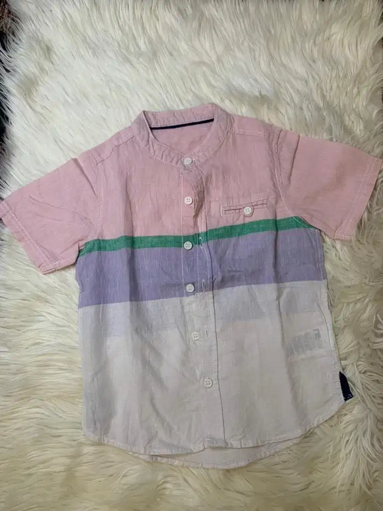 Kemeja anak brand Mothercare (original) Muat usia 2–3 tahun