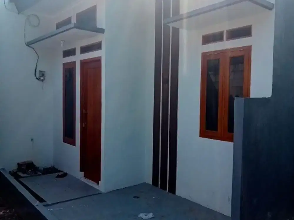 Rumah baru dekat stasiun Pondok Rajeg akses motor