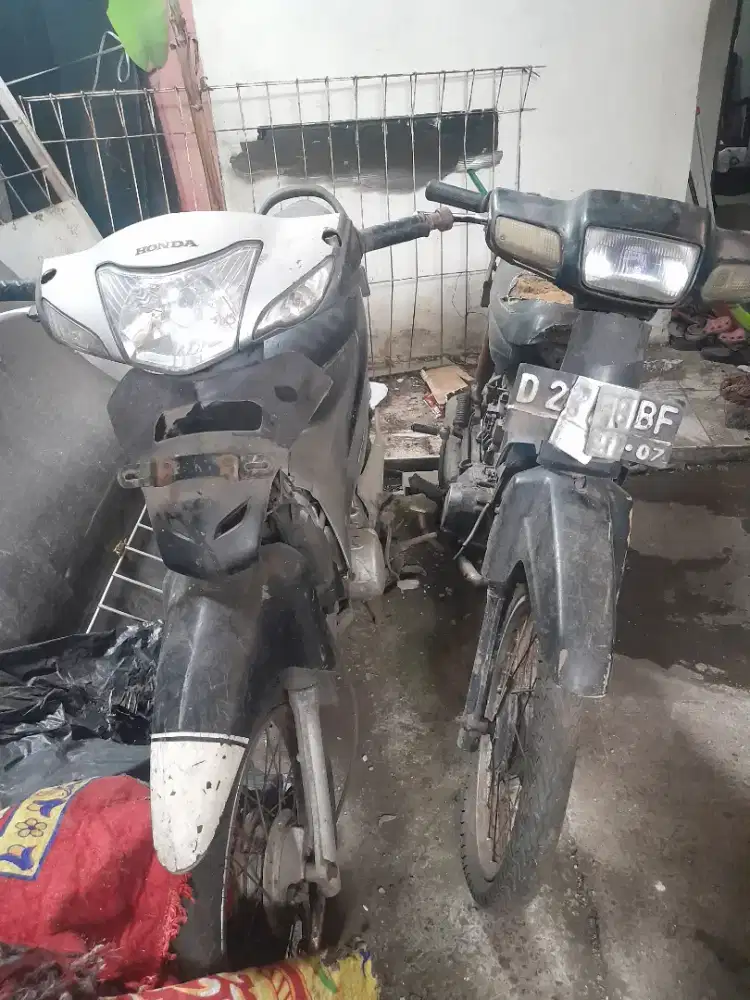 2 motor honda, grand, supra fit, kondisi apa adanys