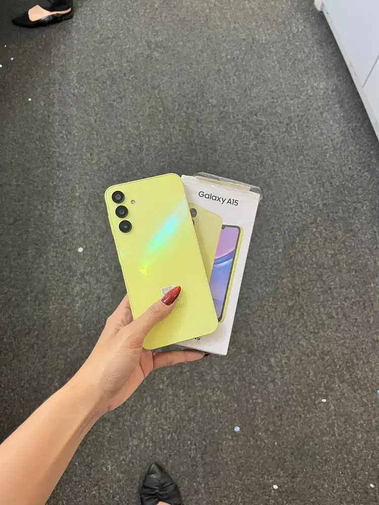 Samsung A15 Ram 8/128GB fullset mulus nominus terima tt cod kredit